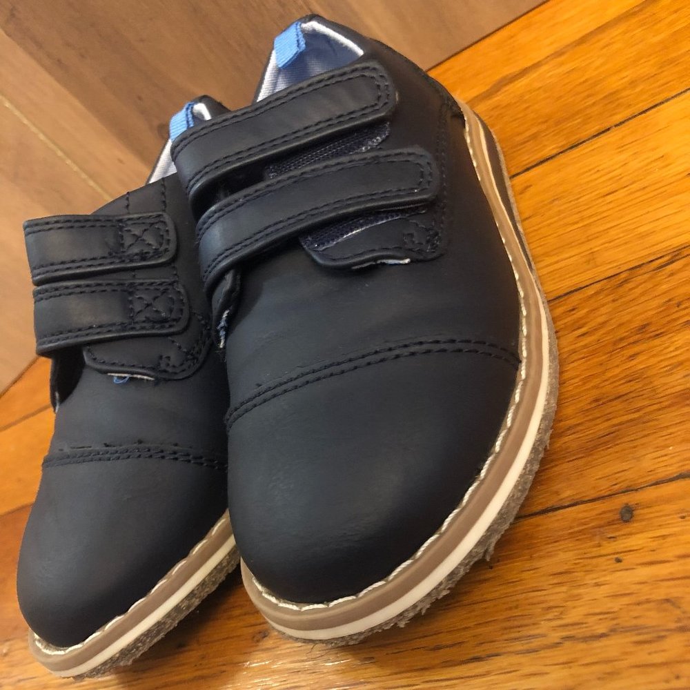 Cat & Jack Oxford Shoes Gunther Navy Blue